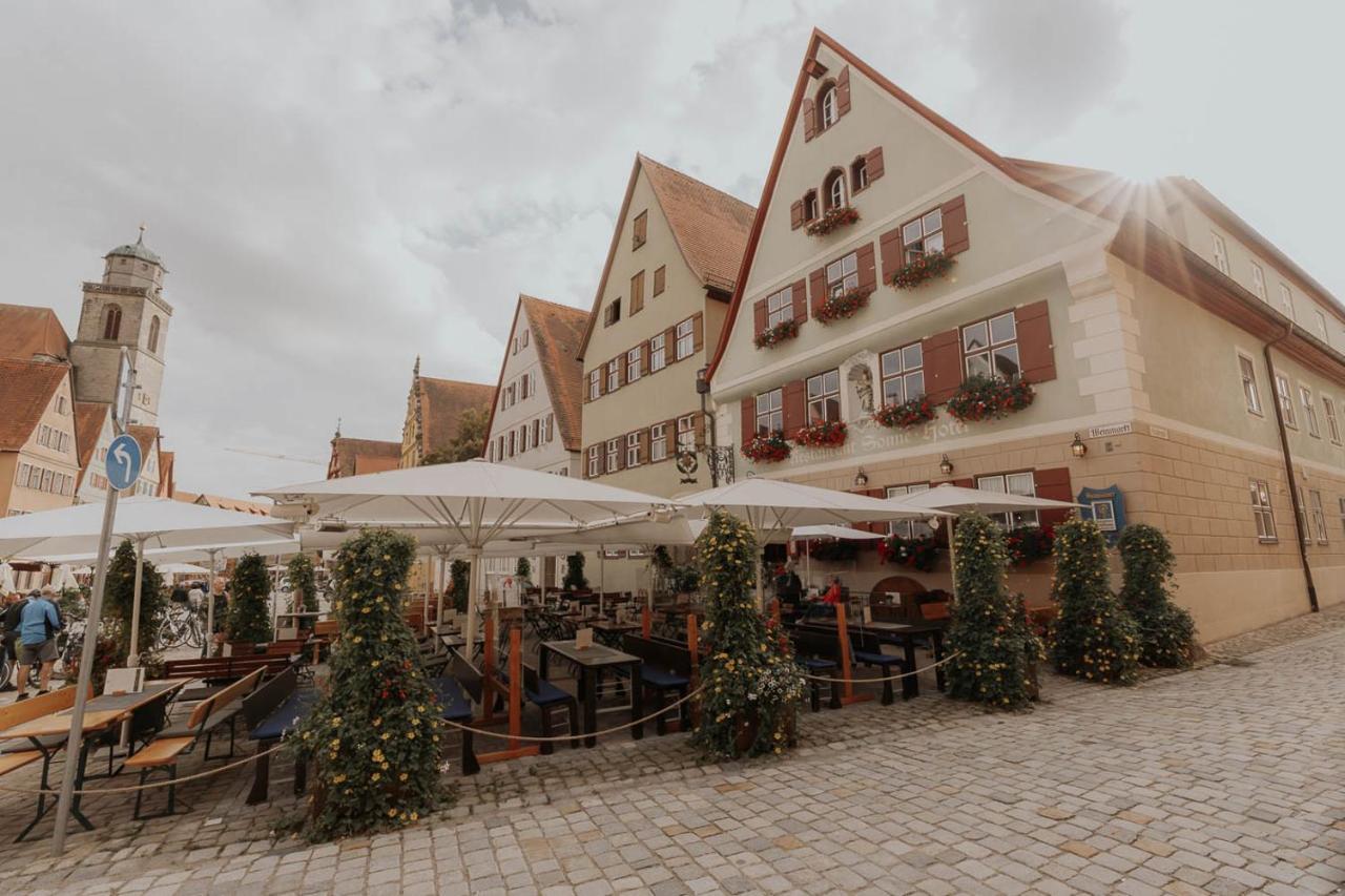 Hotel Gasthaus Zur Sonne Dinkelsbühl Eksteriør billede